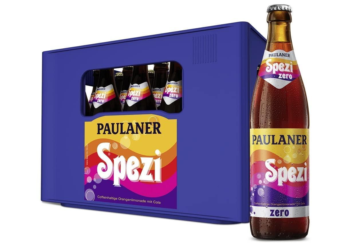Paulaner Spezi – Zero Glasflaschen 20×0,5l kaufen – Lieferung Schweinfurt